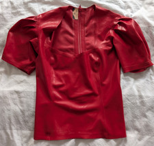 Westward Bound Latex Top Red