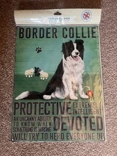 Border Collie - Vintage Style