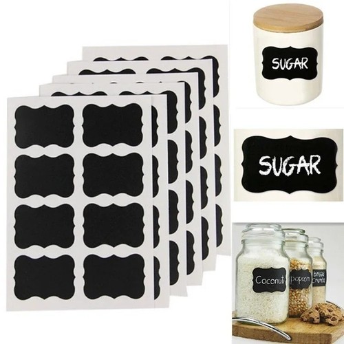 Chalk labels with pen - x, set