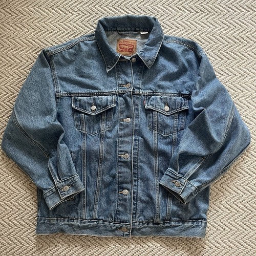 Levi denim trucker jacket - denim,
