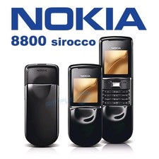 Nokia 8800 Sirocco Black Slide GSM Luxury Phone