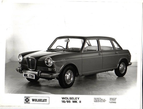 Wolseley ii original - wolseley, mk