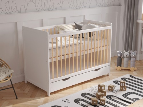 Baby cot bed 120x60cm - cot, with
