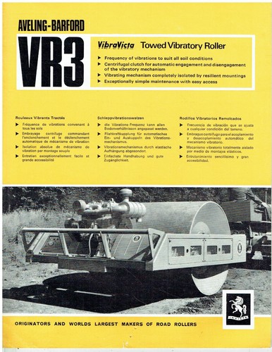Aveling barford vr3 - barford,