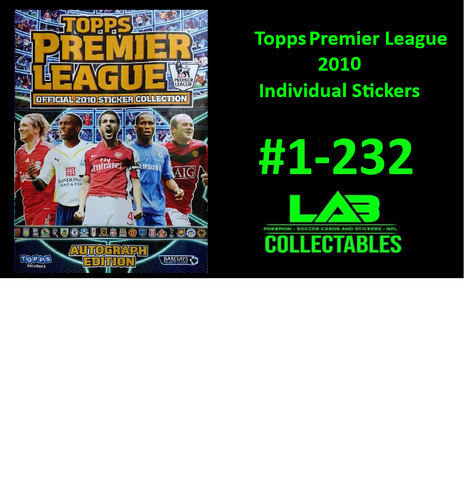 Topps premier league - league, 2010