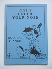 1984 Douglas Francis RIGHT UNDER YOUR NOSE Supreme Magic Co. COIN Pen CARD...
