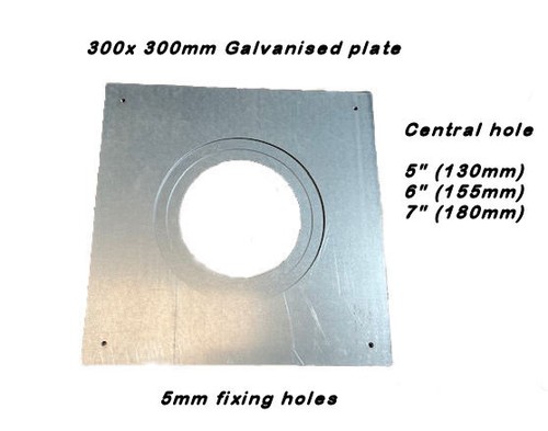 Chimney register plate - chimney, x