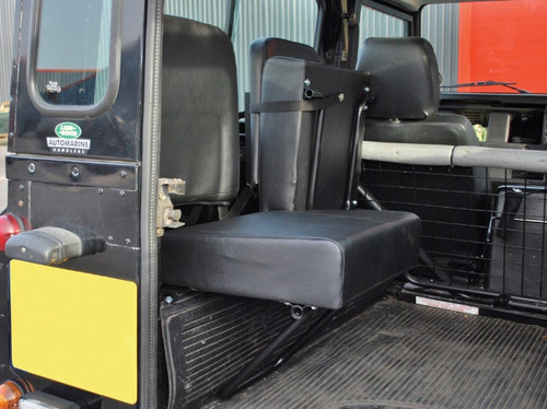 Folding seat rear - seat, inward