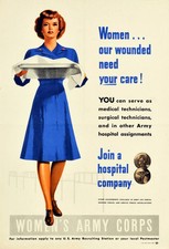 War Posters Women Care Wounded