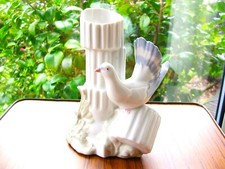 PORCELANAS MIQUEL REQUENA VASE WITH DOVE ( bgm t5 )