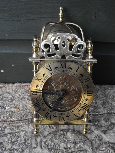 Vintage smiths brass lantern - brass,