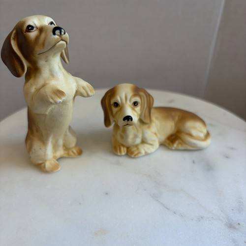 Vintage bone china brown - bone,