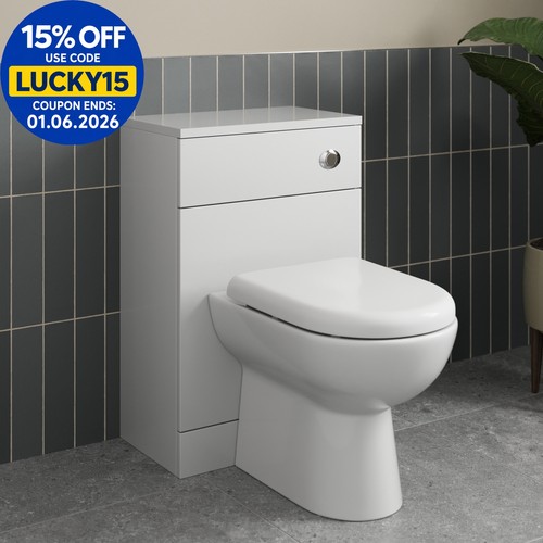 Back wall toilet - back, &