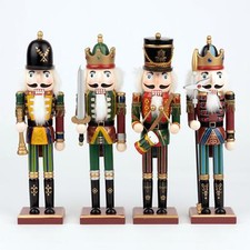 4pcs wooden nutcrackers 38cm - 4pcs,