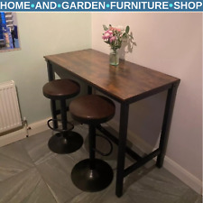 Tall Industrial Bar Table