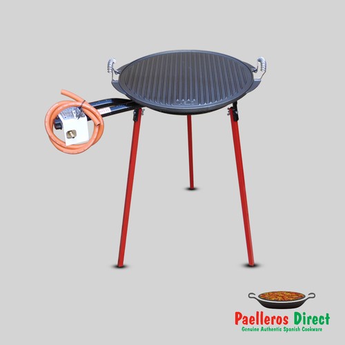 42cm cast iron bbq - 42cm, griddle