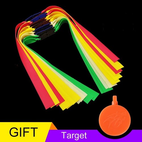 Flat rubber bands slingshot - rubber,