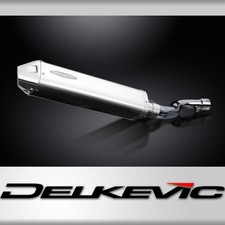 Suzuki GSXR1000 K9 2009-2011 420mm Tri-Oval Stainless Exhaust Silencer Can Kit