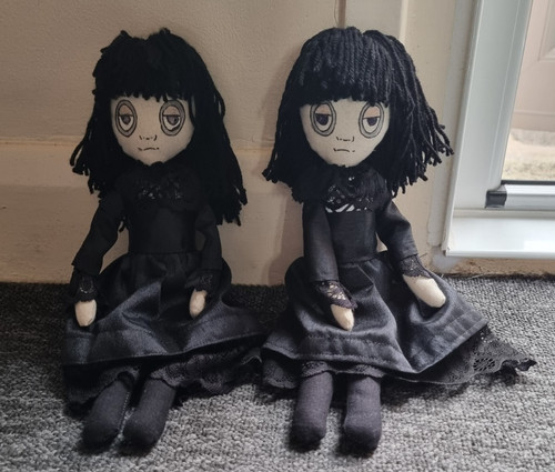 Goth handmade dolls - goth, |