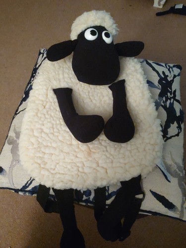 Shaun the sheep backpack - sheep,