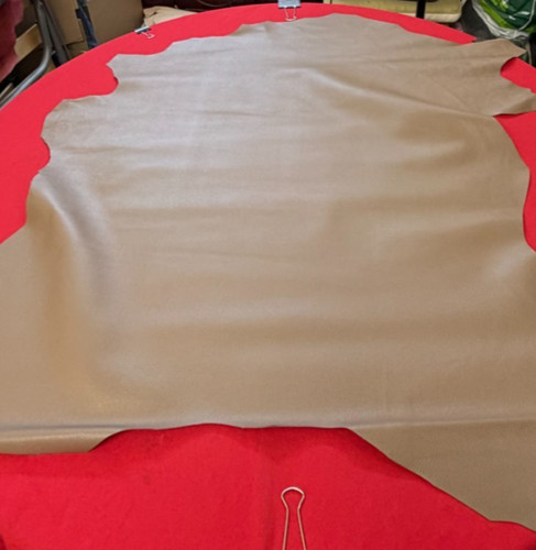 Light brown leather - hide, skin