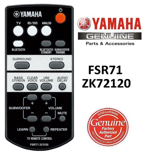 New yamaha fsr71 zk72120 sound - new,