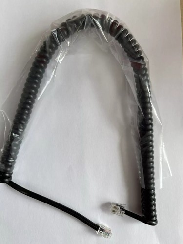 Telephone handset coiled - handset,