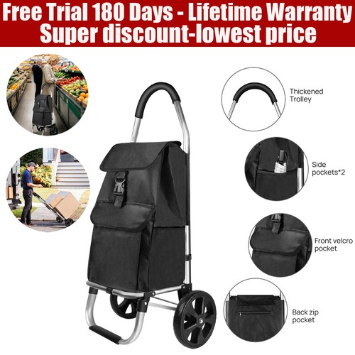 Xtra large shopping trolley - large,