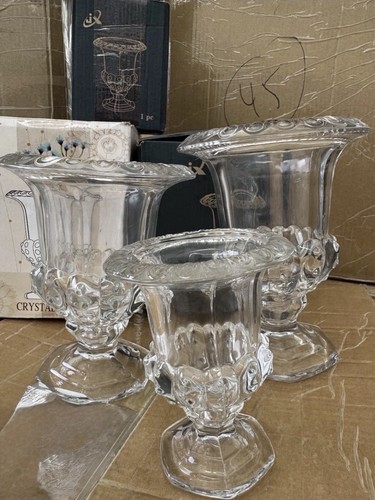 Medium roman style glass - glass, vase