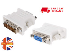DVI-D to VGA Adapter DVI 24+1 Male SVGA 15 Pin Female Converter for PC Laptop