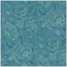 Turquoise Teal Botanical Design Non Woven Washable Paste The Wall Wallpaper