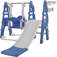 FUKEA Large 4-in-1 Kids Slide