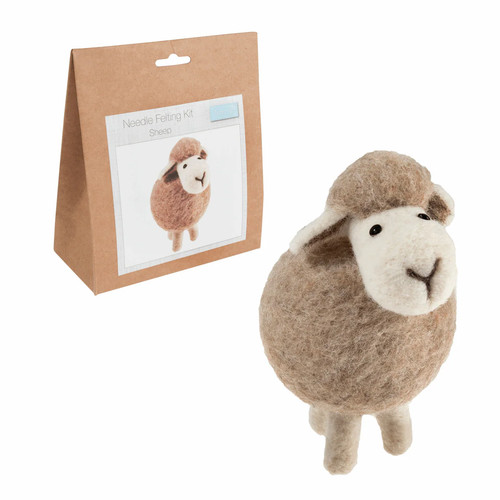 Needle felting kit sheep - needle,