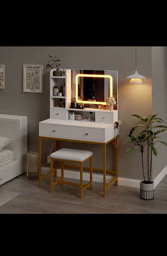 White gold dressing table - &,