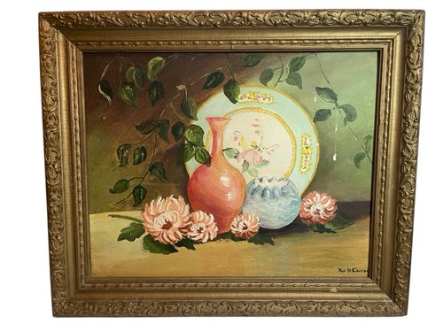 Vtg original oil painting - vtg,
