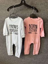 Baby Twins Bodysuit Born
