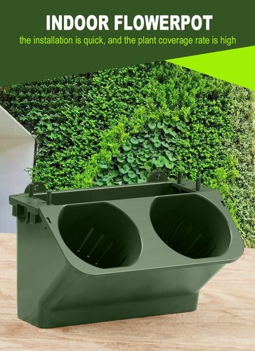 Self watering stackable wall - watering,