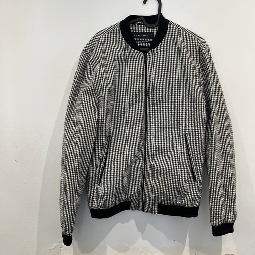 Zara man gingham bomber - zara,