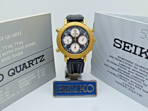 Seiko alarm chronograph - seiko,