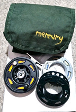 LUREFLASH Mercury #7/8 Fly Reel With 2 Spare Spool / Cassettes & Original Bag