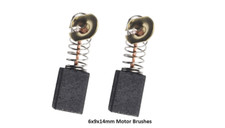 2pc Carbon Motor Brushes 6 x 9 x 14 mm Spare Part Electric Drill Grinder ..etc.