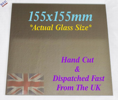 155 155mm mirror glass plate - mirror,