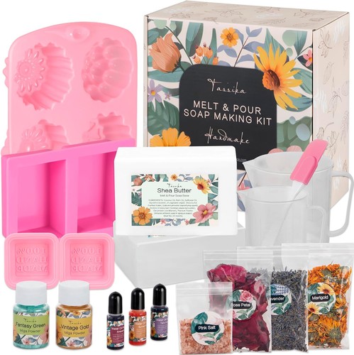 Handmade soap making kit - handmade,
