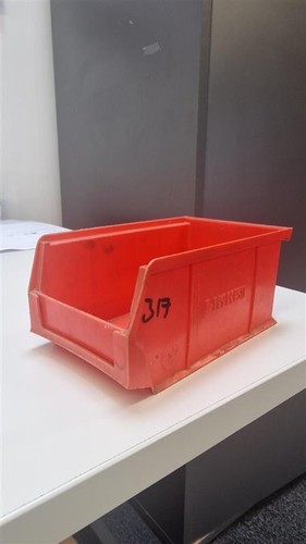Plastic storage boxes - 10, x