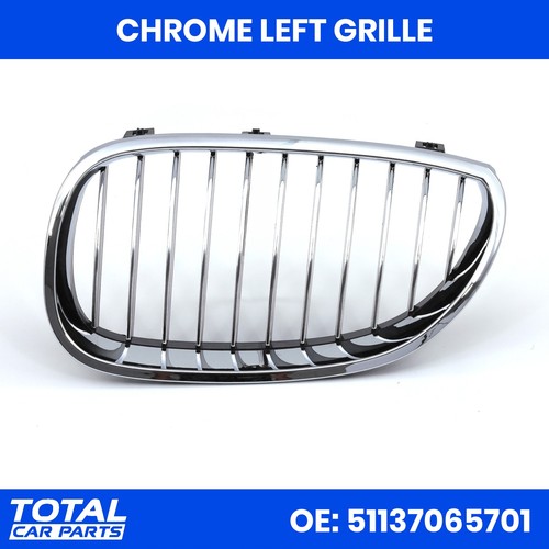 Left chrome radiator - left,