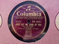 TURNER LAYTON - CHOOSE EITHER OF TWO 78 rpm discs