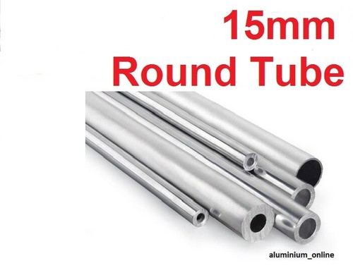 Aluminium round tube 15mm - tube, 15mm,