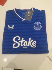 Everton Football Shirt Size