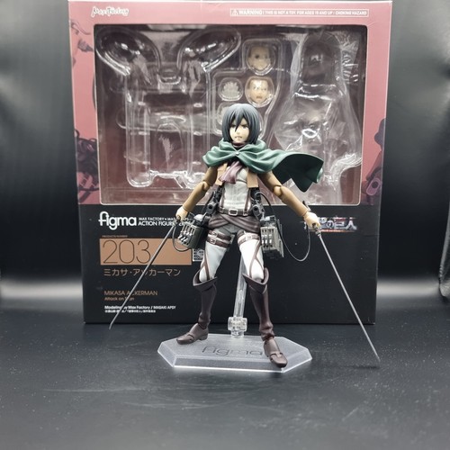Figma attack titan mikasa - on,