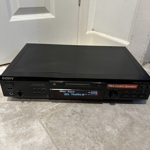 Sony mds je530 minidisc - sony, mds-je530